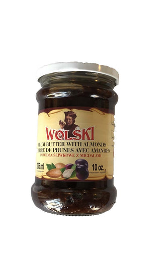 Wolski Plum Butter with Almonds 285ml - Dutchy's European Market