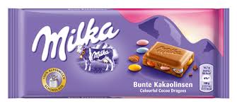 Milka Kakaolinsen Bar 100g - Dutchy's European Market