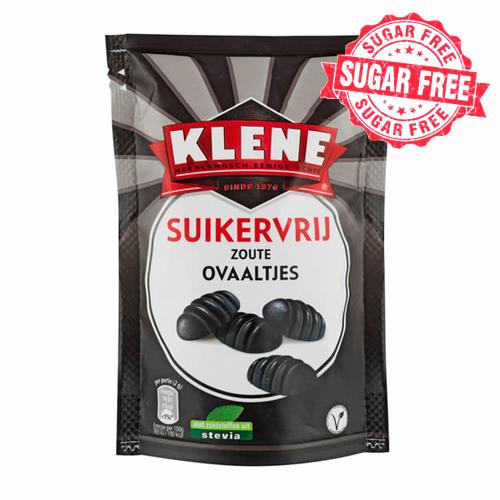 Klene Ovaaltjes (ovals) Sugar Free Licorice 105 g - Dutchy's European Market