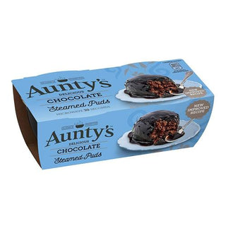 Aunty's Chocolate Steamed Pudding 2x95g - Dutchy's European Market