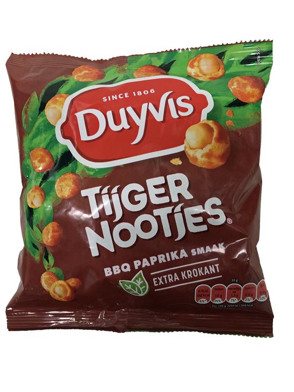 Duyvis Tijger Nootjes (breaded peanuts) BBQ Paprika 275g - Dutchy's European Market