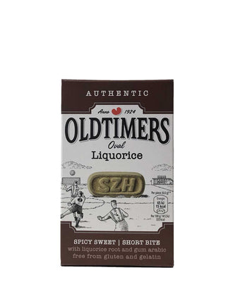 Old Timers Strong Oval Licorice 235g - Dutchy's European Market