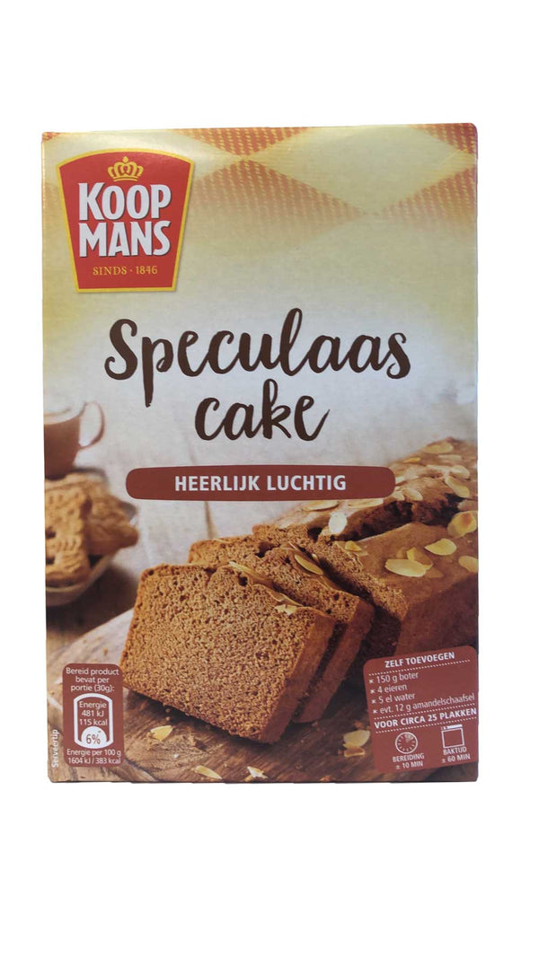 Koopmans Speculaas Cake Mix 400 g - Dutchy's European Market