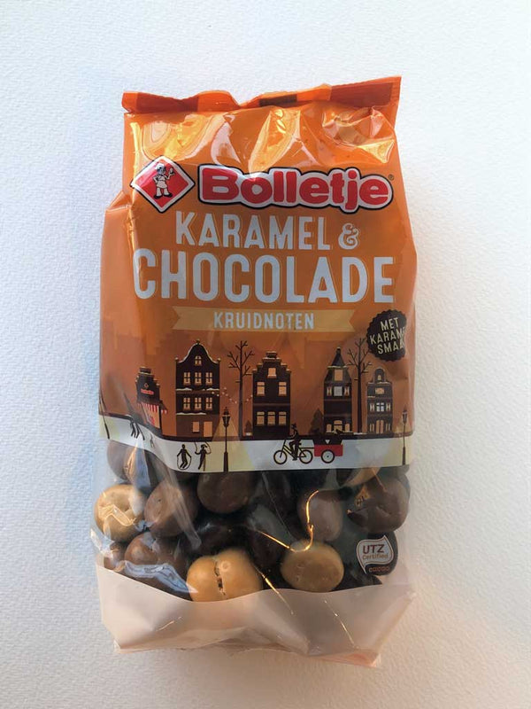 Bolletje Chocolate Caramel Kruidnoten 300 g - Dutchy's European Market