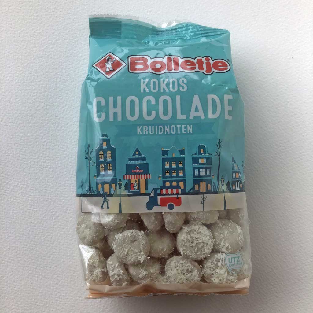 Bolletje Chocolate Coconut Kruidnoten 305 g - Dutchy's European Market