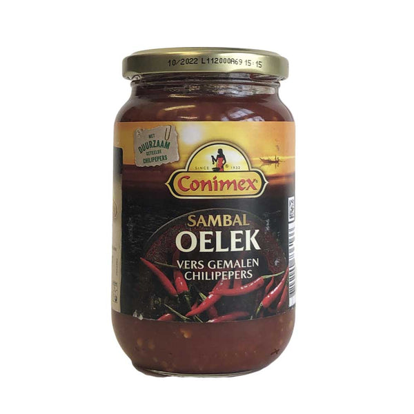 Conimex Sambal Oelek (red pepper sauce)  375ml - Dutchy's European Market