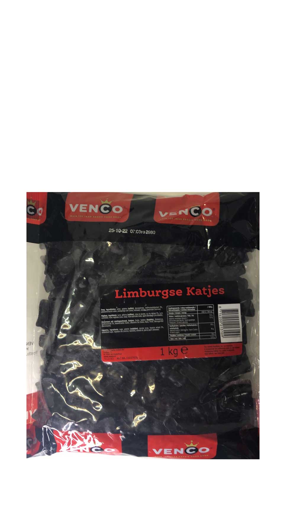 Venco Limburgse Cats 1kg - Dutchy's European Market