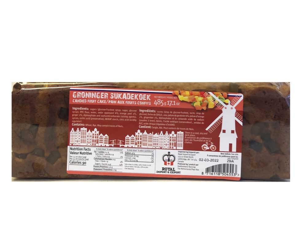 Royal Groninger Cake 485g - Dutchy's European Market