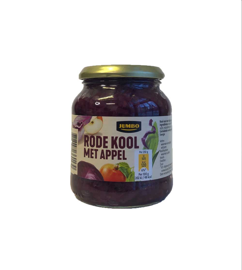 Jumbo Red Cabbage with Apple 370ml Jar - Dutchy's European Market