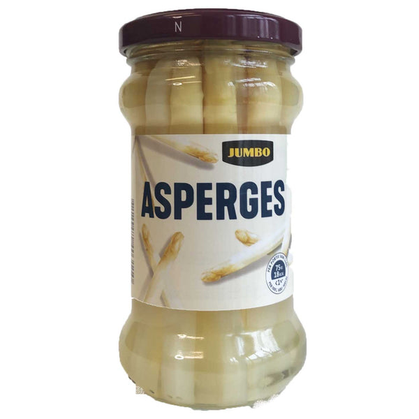 Jumbo White Asparagus Jar 212ml - Dutchy's European Market