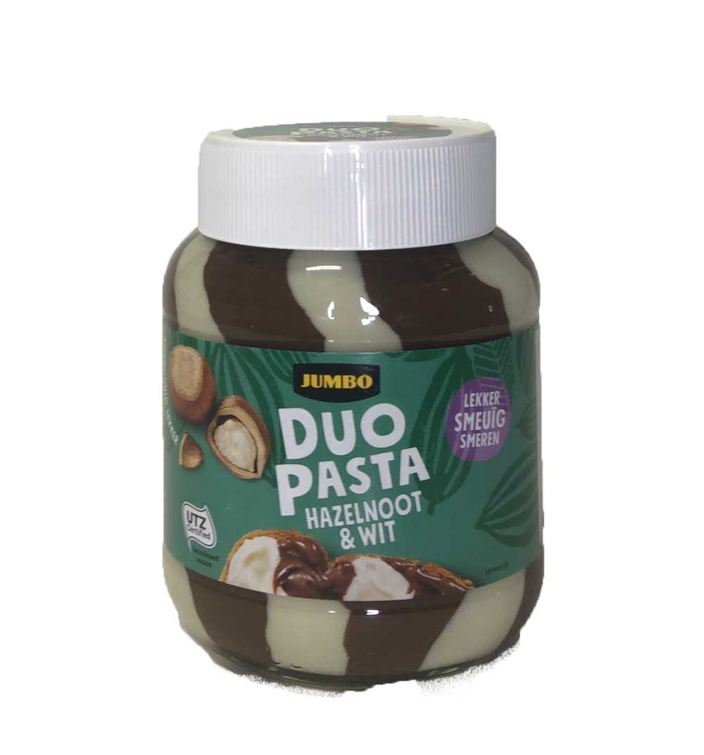 Jumbo Hazelnut Duo Spread 400g - Dutchy's European Market