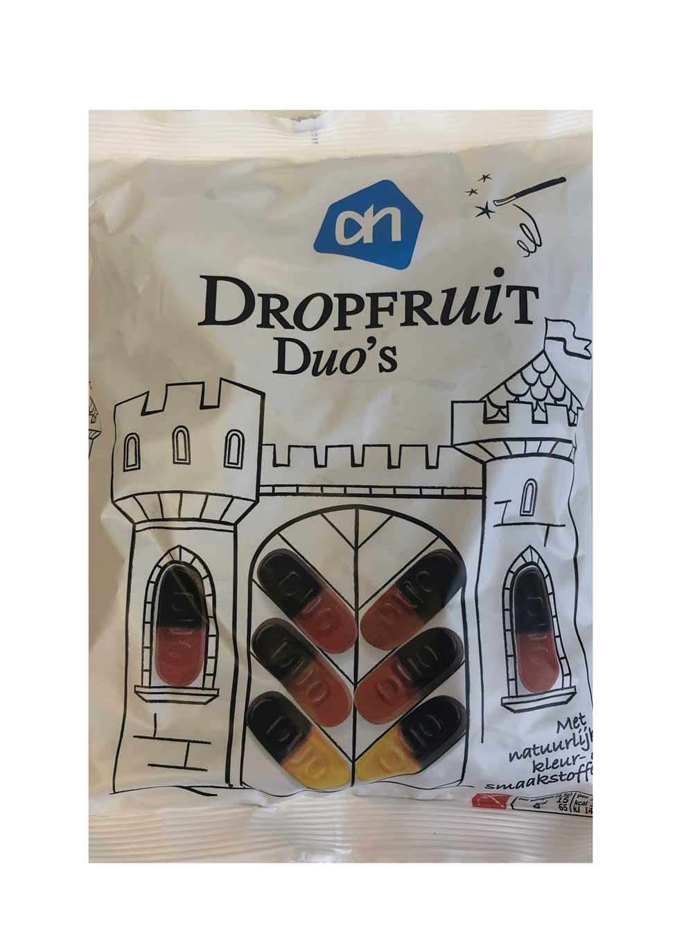 Albert Heijn Licorice Fruit Duos 400g GF - Dutchy's European Market