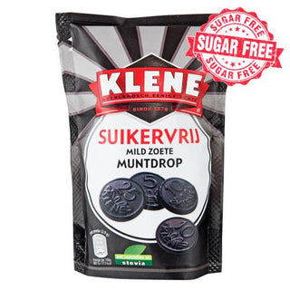 Klene  Munt (Coin) Sugar Free Licorice 100 g - Dutchy's European Market