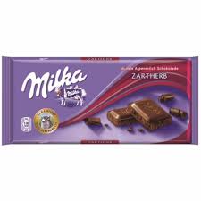 Milka Dark Milk Almond Chocolate Bar 100g - Dutchy's European Market