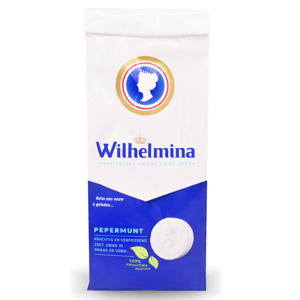 Wilhemina Peppermints Bag 225g - Dutchy's European Market