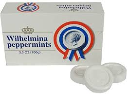 Wilhemina Peppermints Box 100g - Dutchy's European Market