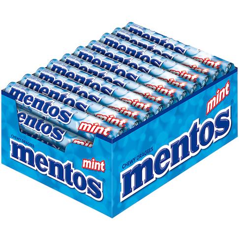 Mentos Mint Rolls 37.5g - Dutchy's European Market