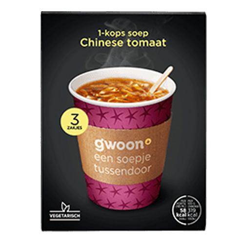 Gwoon Cup of Soup Chinese Tomato 54g - Dutchy's European Market
