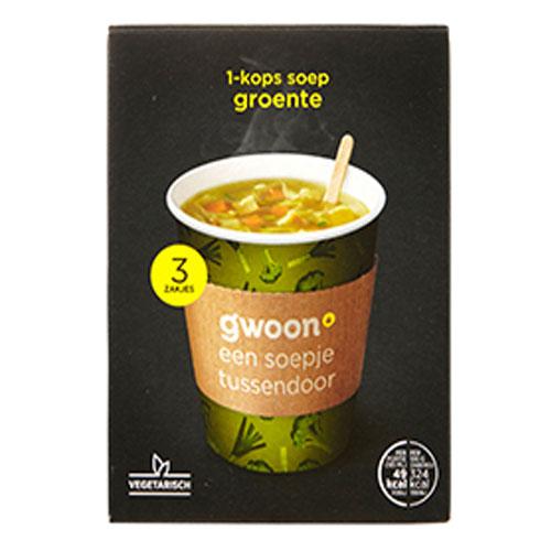 Gwoon Cup of Soup Vegetable 45g - Dutchy's European Market
