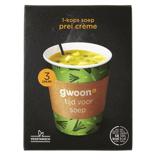 Gwoon Cup of Soup Leek 45g - Dutchy's European Market