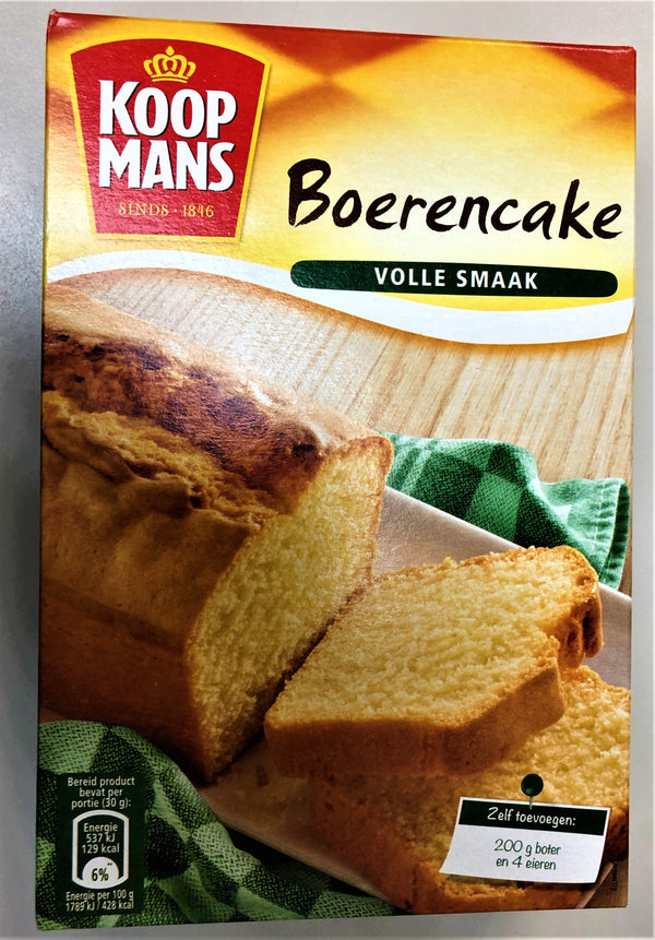 Koopman Boerenkoek (Farmer Cake) Mix 400g - Dutchy's European Market