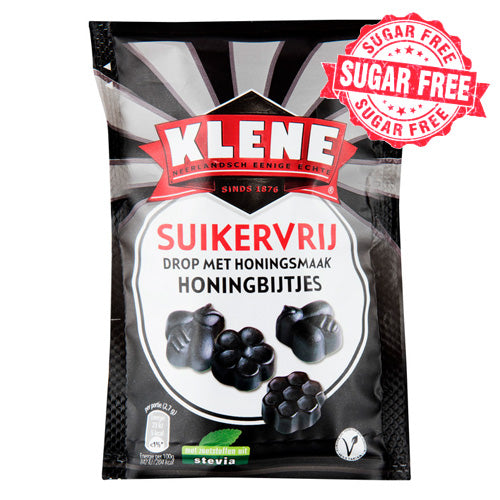 Klene Honing Bites (honey bites) Sugar Free Licorice 100 g - Dutchy's European Market