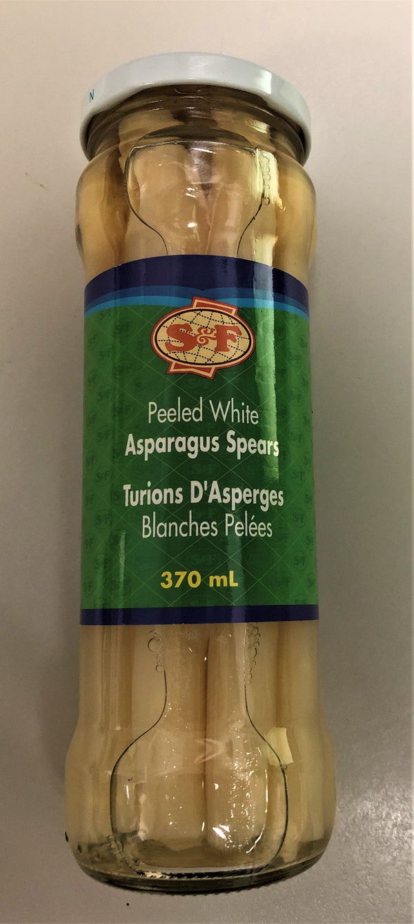 S&F White Asparagus 341ml - Dutchy's European Market
