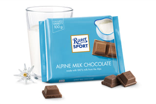 Ritter Sport Alpine Milk Chocolate 100g - Dutchy's European Market