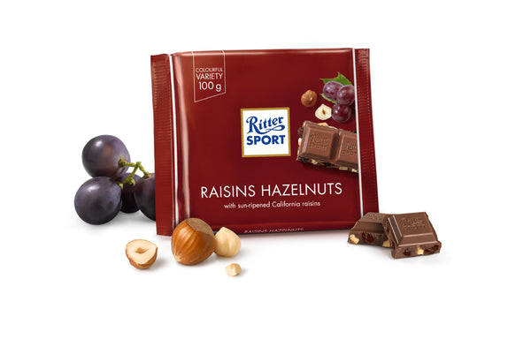 Ritter Sport Raisin Nut Chocolate100g - Dutchy's European Market