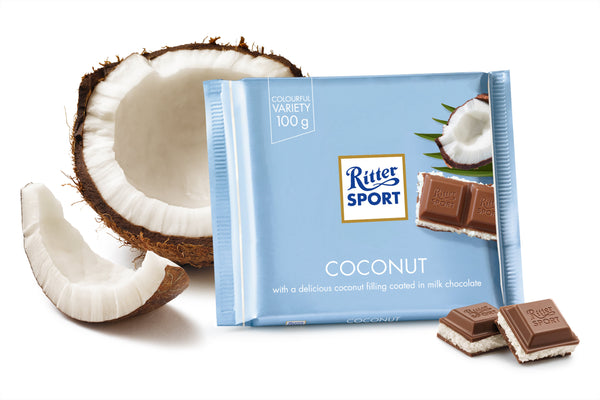 Ritter Sport Coconut Chocolate 100g - Dutchy's European Market