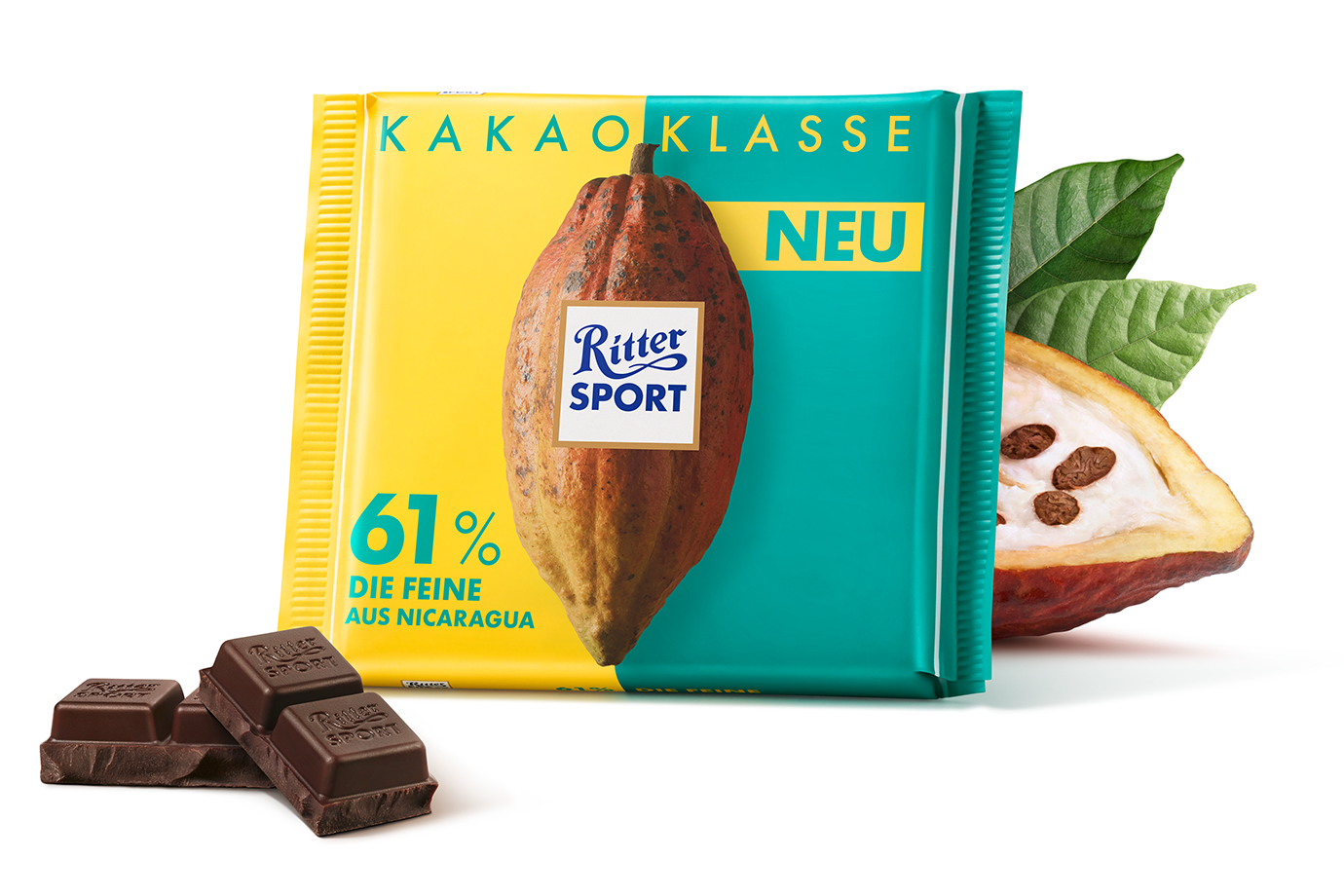 Ritter Sport 61% Fine 100g - Dutchy's European Market