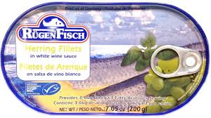 Rugenfisch Herring in Wine 200g - Dutchy's European Market