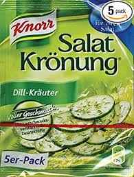 Knorr Salat Kronung Dill Art 5pk 40g - Dutchy's European Market
