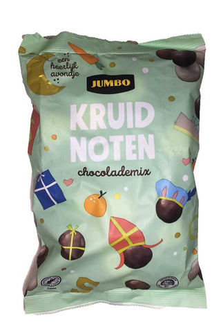 Jumbo Mixed Chocolate Kruidnoten (spiced buttons) 300g - Dutchy's European Market