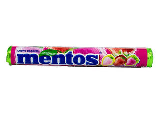 Mentos Strawberry Mix Rolls 37.5g - Dutchy's European Market