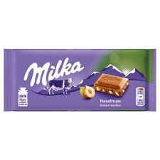 Milka Hazelnut Chocolate Bar 100g - Dutchy's European Market