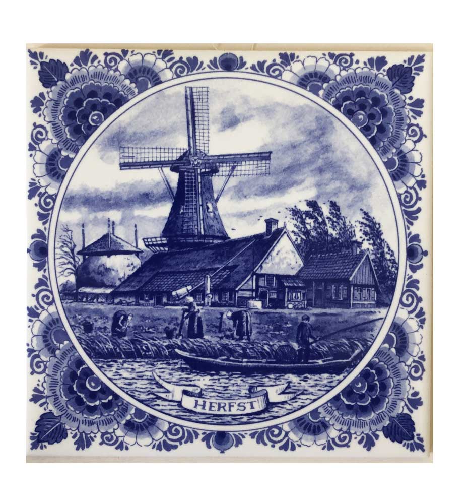 Delft Blue Season Tile - Dutchy's European Market