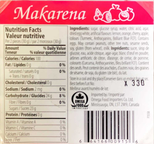 Imperial Makarena Fruit Jellies 200g - Dutchy's European Market