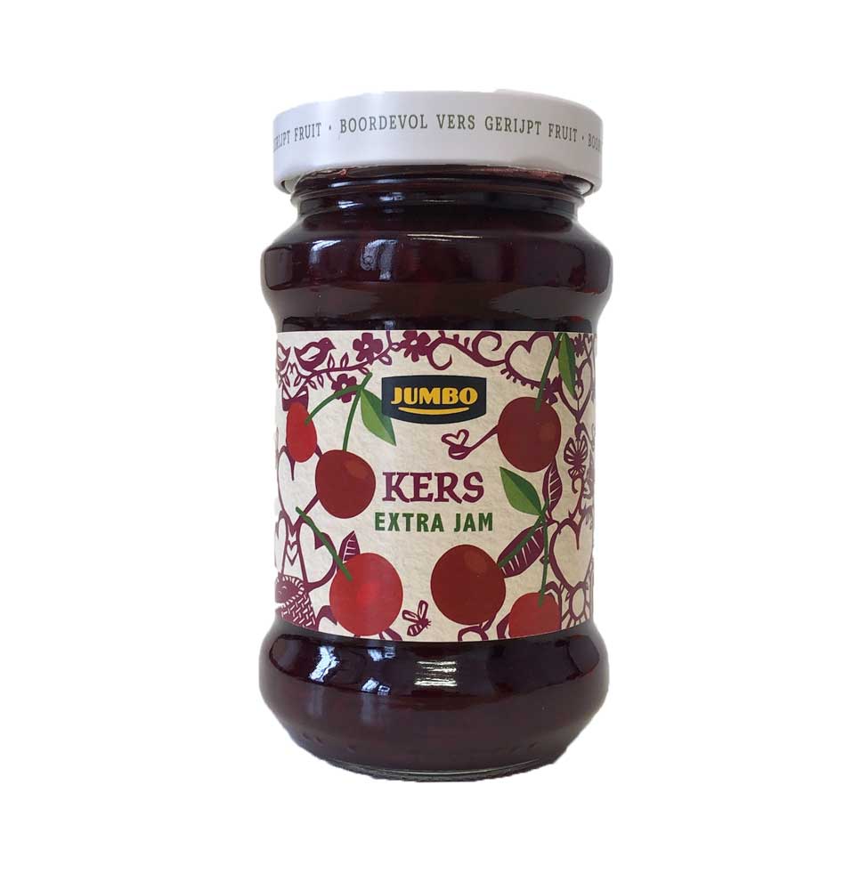 Jumbo Extra Cherry Jam 440g - Dutchy's European Market