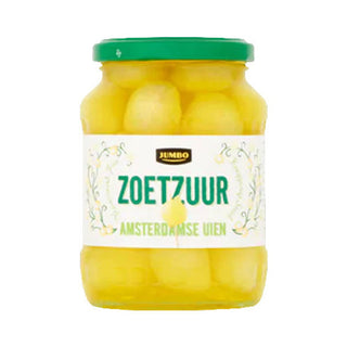 Jumbo Sweet & Sour Amsterdam Pickled Onions 370ml - Dutchy's European Market