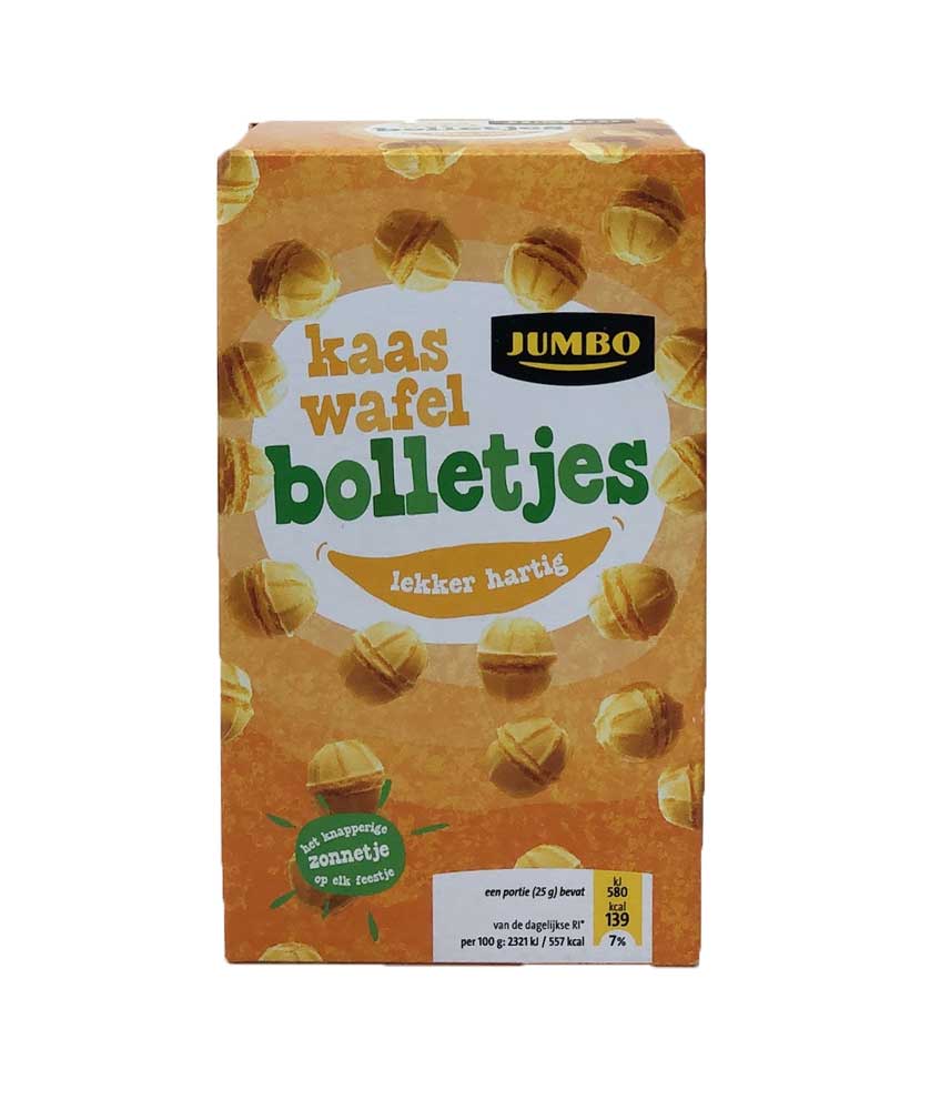 Jumbo Cheese Waffle Balls 100g - Dutchy's European Market