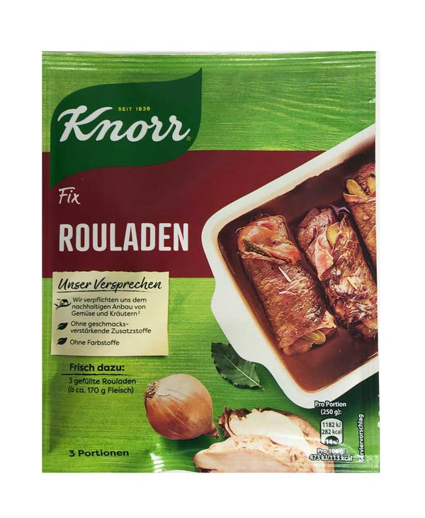 Knorr Fix Rouladen 31g - Dutchy's European Market