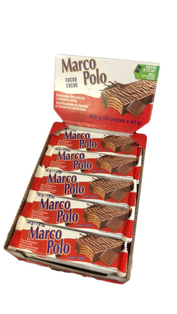 Marco Polo Chocolate Bars 40g - Dutchy's European Market