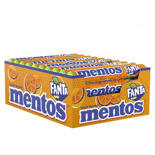 Mentos Fanta Orange Rolls 37.5g - Dutchy's European Market