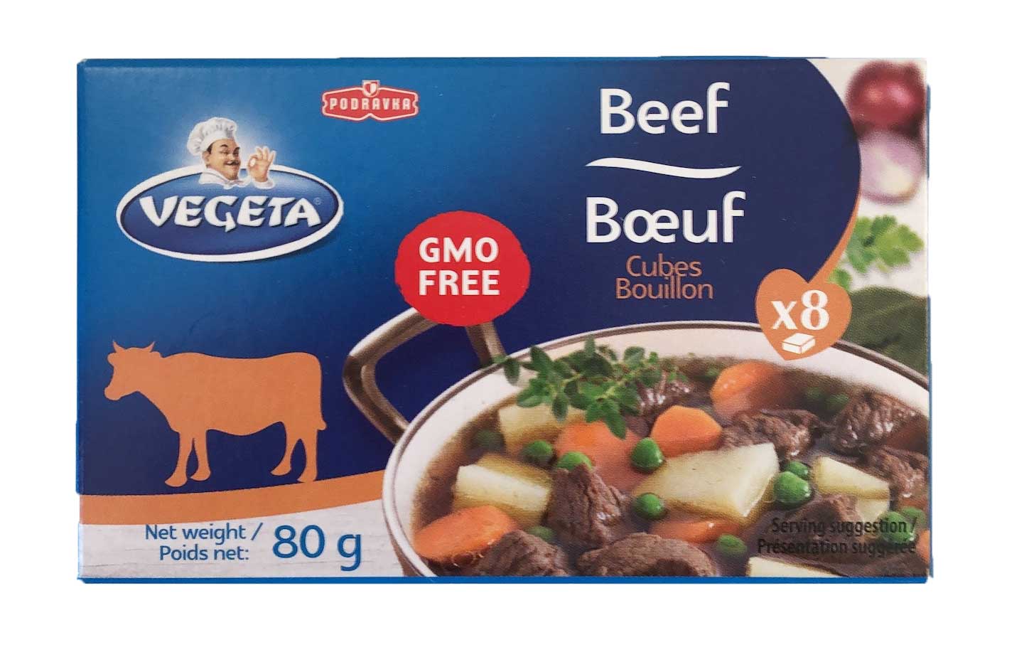 Podravka Bouillon Cubes Beef 88g - Dutchy's European Market