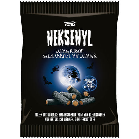 Tom's Heksehyl Heksen Salmiak Salt Sticks 300g - Dutchy's European Market