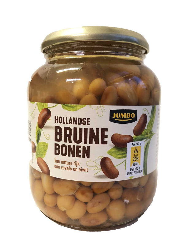 Jumbo Brown Beans 720ml - Dutchy's European Market