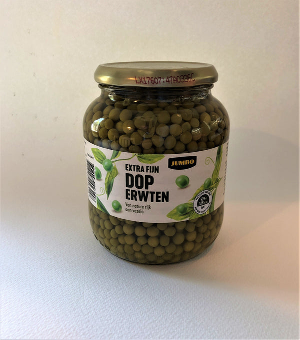 Jumbo Extra Fine Green Peas 720ml - Dutchy's European Market