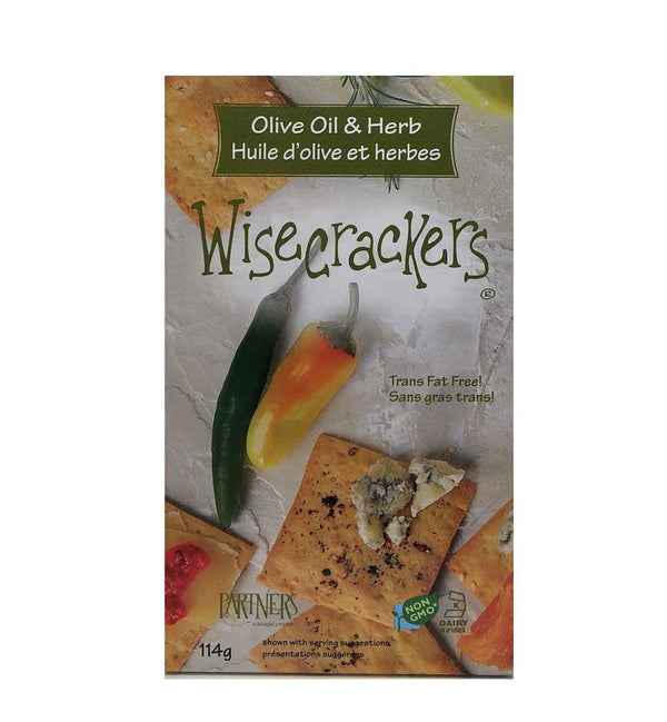 Wisecracker Olive Oil & Herb 114g - Dutchy's European Market