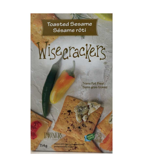 Wisecracker Toasted Sesame 114g - Dutchy's European Market